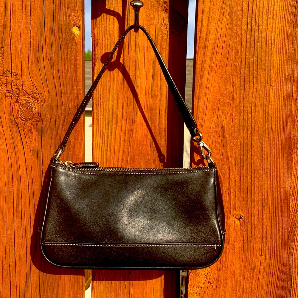 Coach Leather Black Purse